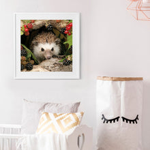 Load image into Gallery viewer, Animal Hedgehog 30*30CM(Canvas) Full Round Drill Diamond Painting