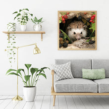 Load image into Gallery viewer, Animal Hedgehog 30*30CM(Canvas) Full Round Drill Diamond Painting