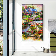 Load image into Gallery viewer, Countryside 45*85CM(Canvas) Special Shaped Drill Diamond Painting