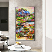 Load image into Gallery viewer, Countryside 45*85CM(Canvas) Special Shaped Drill Diamond Painting