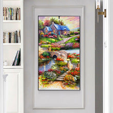 Load image into Gallery viewer, Countryside 45*85CM(Canvas) Special Shaped Drill Diamond Painting