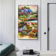 Load image into Gallery viewer, Countryside 45*85CM(Canvas) Special Shaped Drill Diamond Painting