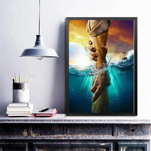 Load image into Gallery viewer, Helping Hand 30*40CM(Canvas) Full Round Drill Diamond Painting
