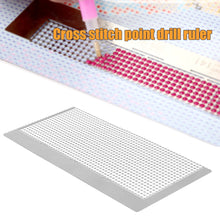 Load image into Gallery viewer, Diamond Painting Net Ruler Point Drill Ruler DIY Needlework Tool Accessory