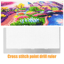 Load image into Gallery viewer, Diamond Painting Net Ruler Point Drill Ruler DIY Needlework Tool Accessory