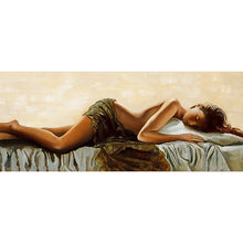 Load image into Gallery viewer, Sleeping Beauty 90*40CM(Canvas) Full Round Drill Diamond Painting
