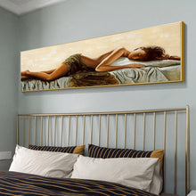 Load image into Gallery viewer, Sleeping Beauty 90*40CM(Canvas) Full Round Drill Diamond Painting