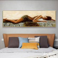 Load image into Gallery viewer, Sleeping Beauty 90*40CM(Canvas) Full Round Drill Diamond Painting