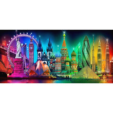 Load image into Gallery viewer, City Night View 100*50CM(Canvas) Full Round Drill Diamond Painting