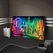 Load image into Gallery viewer, City Night View 100*50CM(Canvas) Full Round Drill Diamond Painting