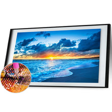 Load image into Gallery viewer, Sunrise At Sea 100*40CM(Canvas) Full Round Drill Diamond Painting