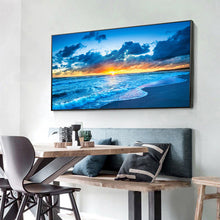 Load image into Gallery viewer, Sunrise At Sea 100*40CM(Canvas) Full Round Drill Diamond Painting
