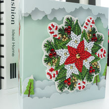 Load image into Gallery viewer, 8pcs DIY Greeting Card Special-shaped Diamond Painting Christmas Postcards