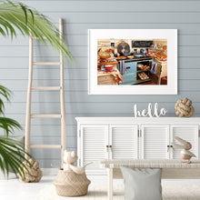 Load image into Gallery viewer, Kitchen 40*30CM(Canvas) Full Round Drill Diamond Painting