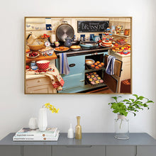 Load image into Gallery viewer, Kitchen 40*30CM(Canvas) Full Round Drill Diamond Painting