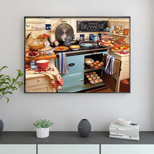 Load image into Gallery viewer, Kitchen 40*30CM(Canvas) Full Round Drill Diamond Painting