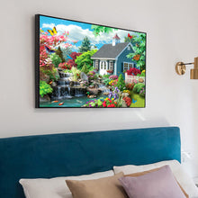Load image into Gallery viewer, Quiet Yard 40*30CM(Canvas) Full Round Drill Diamond Painting