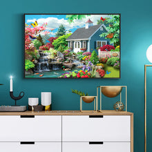 Load image into Gallery viewer, Quiet Yard 40*30CM(Canvas) Full Round Drill Diamond Painting