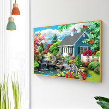 Load image into Gallery viewer, Quiet Yard 40*30CM(Canvas) Full Round Drill Diamond Painting