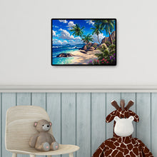 Load image into Gallery viewer, Seaside View 40*30CM(Canvas) Full Round Drill Diamond Painting