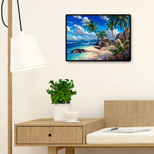 Load image into Gallery viewer, Seaside View 40*30CM(Canvas) Full Round Drill Diamond Painting