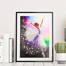Load image into Gallery viewer, Ballet Girl 30*40CM(Canvas) Special Shaped Drill Diamond Painting