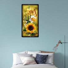 Load image into Gallery viewer, Sunflower 45*85CM(Canvas) Full Round Drill Diamond Painting