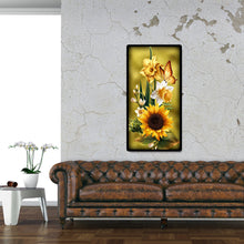 Load image into Gallery viewer, Sunflower 45*85CM(Canvas) Full Round Drill Diamond Painting