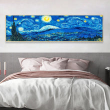 Load image into Gallery viewer, Abstract Night Sky 80*30CM(Canvas) Full Round Drill Diamond Painting