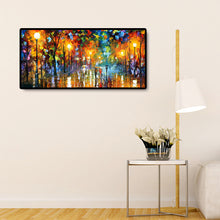 Load image into Gallery viewer, Street Night View 80*40CM(Canvas) Full Round Drill Diamond Painting
