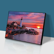 Load image into Gallery viewer, Lighthouse 50*40CM(Canvas) Full Square Drill Diamond Painting