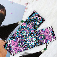 Load image into Gallery viewer, 2pcs 5D Mosaic Bookmark Tassel Diamond Painting Cross Stitch Page-marker