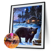 Load image into Gallery viewer, Bear 30*40CM(Canvas) Full Round Drill Diamond Painting