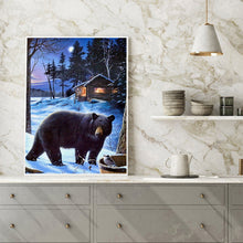 Load image into Gallery viewer, Bear 30*40CM(Canvas) Full Round Drill Diamond Painting
