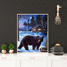 Load image into Gallery viewer, Bear 30*40CM(Canvas) Full Round Drill Diamond Painting