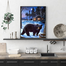 Load image into Gallery viewer, Bear 30*40CM(Canvas) Full Round Drill Diamond Painting