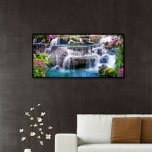 Load image into Gallery viewer, Mountain View Landscape 80*40CM(Canvas) Full Round Drill Diamond Painting