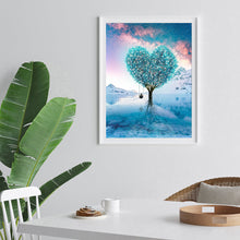 Load image into Gallery viewer, Love Tree 30*40CM(Canvas) Special Shaped Drill Diamond Painting