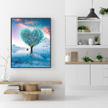 Load image into Gallery viewer, Love Tree 30*40CM(Canvas) Special Shaped Drill Diamond Painting