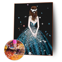 Load image into Gallery viewer, Girl 30*40CM(Canvas) Full Round Drill Diamond Painting