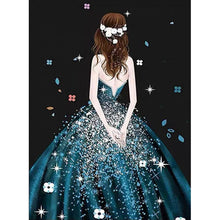 Load image into Gallery viewer, Girl 30*40CM(Canvas) Full Round Drill Diamond Painting