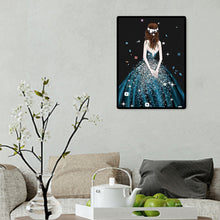 Load image into Gallery viewer, Girl 30*40CM(Canvas) Full Round Drill Diamond Painting