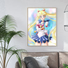 Load image into Gallery viewer, Sailor Moon 30*40CM(Canvas)-Full Round Drill Diamond Painting