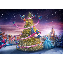 Load image into Gallery viewer, Christmas Tree 40*30CM(Canvas) Full Round Drill Diamond Painting