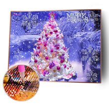 Load image into Gallery viewer, Christmas Tree 40*30CM(Canvas) Full Round Drill Diamond Painting