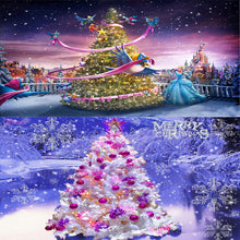 Load image into Gallery viewer, Christmas Tree 40*30CM(Canvas) Full Round Drill Diamond Painting