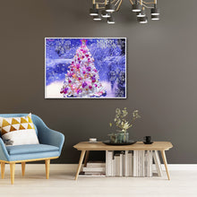 Load image into Gallery viewer, Christmas Tree 40*30CM(Canvas) Full Round Drill Diamond Painting