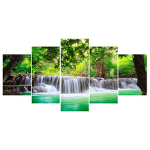 Load image into Gallery viewer, Lanscape 5 Pieces 103*45CM(Canvas) Full Round Drill Diamond Painting