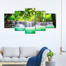 Load image into Gallery viewer, Lanscape 5 Pieces 103*45CM(Canvas) Full Round Drill Diamond Painting