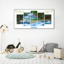Load image into Gallery viewer, Lanscape 5 Pieces 103*45CM(Canvas) Full Round Drill Diamond Painting